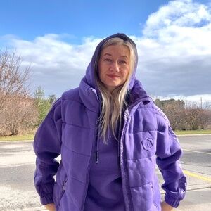 New Purple Three Items for woman NWT